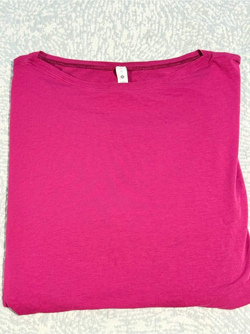 Lululemon /// Women’s Back in Action Short Sleeve Shirt - Magenta Purple - Picture 6 of 9
